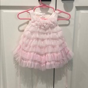 Baby biscotti pink dress